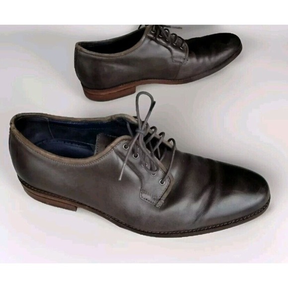 Cole Haan Shoes Mens 11 Warner Grand 360‎ Postman Oxford Magnet Dress Brown - Picture 1 of 11
